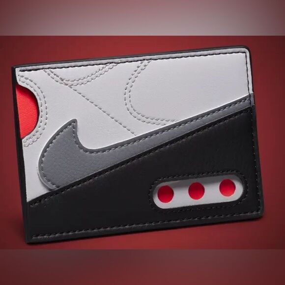 Nike Card Wallet - Air Max 90 2024 Gray/White/Infared - Picture 2 of 3